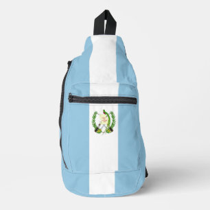 Guatemala flag sling bag