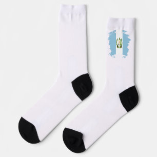 Guatemala flag socks