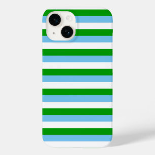 Guatemala flag stripes country symbol lines green  Case-Mate iPhone 14 case