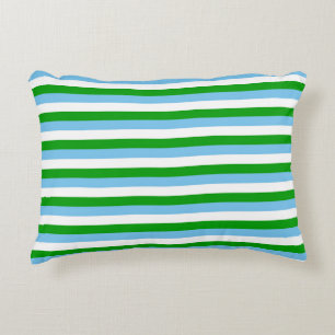 Guatemala flag stripes country symbol lines green decorative cushion