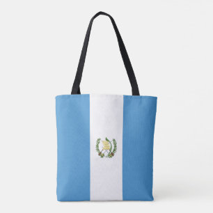 Guatemala Flag Tote Bag
