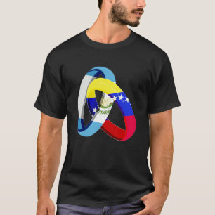 Guatemala Flag Venezuela Grown Ring Marriage Weddi T-Shirt