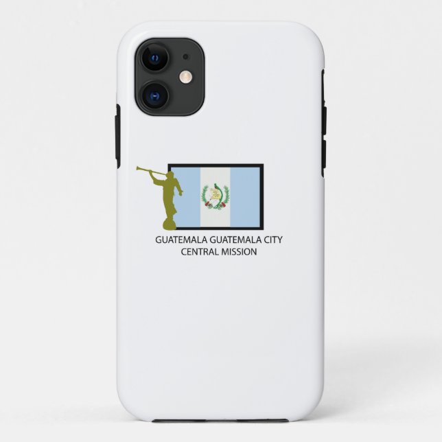 GUATEMALA GUATEMALA CITY CENTRAL MISSION LDS CTR Case-Mate iPhone CASE (Back)