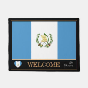 Guatemala & Guatemala Flag mats /sports Welcome