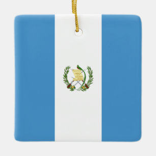 Guatemala (Guatemalan) Flag  Ceramic Ornament