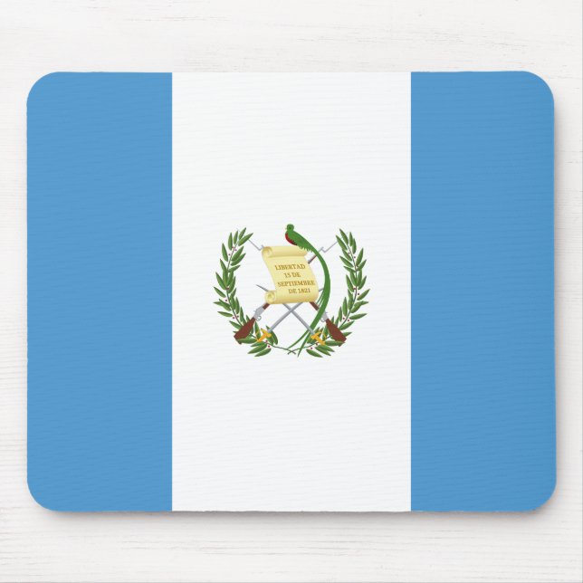 Guatemala (Guatemalan) Flag Mouse Mat (Front)