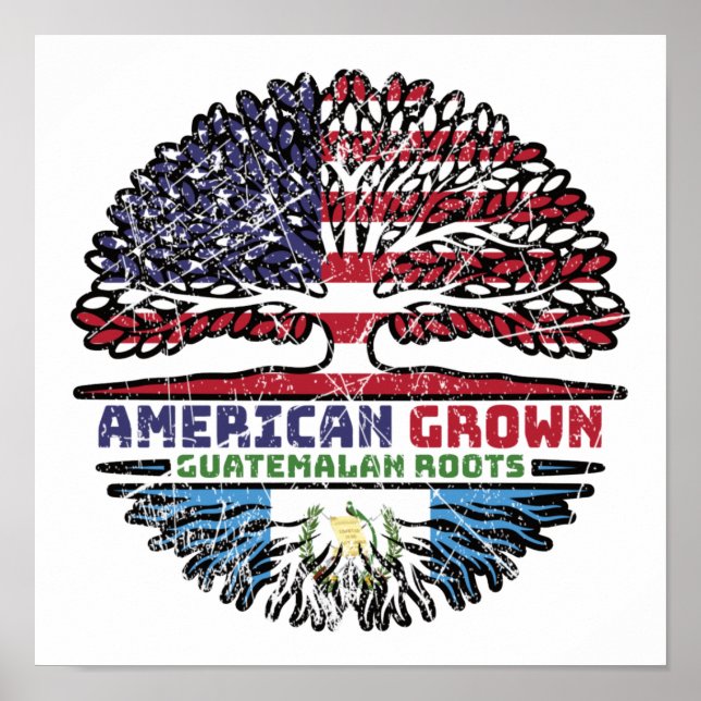 Guatemala Guatemalan US American USA United States Poster (Front)