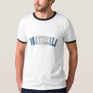 Guatemala in national flag colours T-Shirt