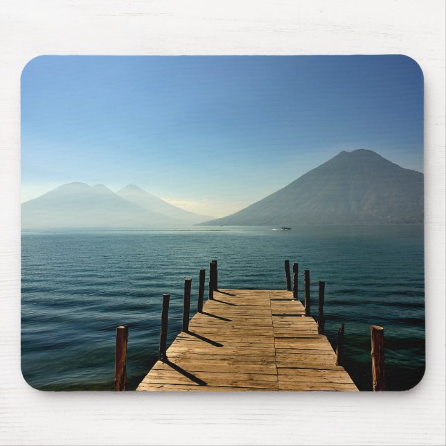 Guatemala - Lago Atitlan Sunrise Mouse Mat (Front)