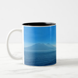 Guatemala - Lago Atitlan sunrise Two-Tone Coffee Mug
