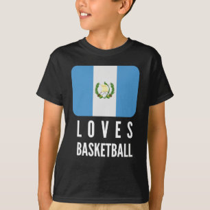 Guatemala Loves Basketball T-Shirt