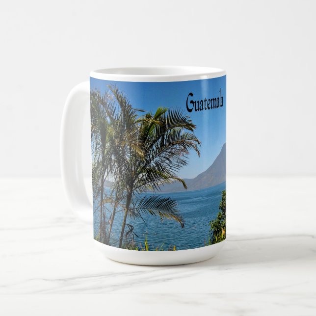 Guatemala, Nature's Beautiful Landscape Coffee Mug (Front Left)