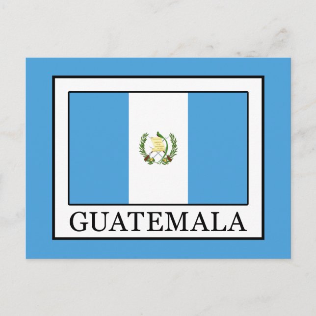 Guatemala Postcard (Front)