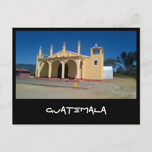 Guatemala Postcard (Front)