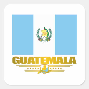 Guatemala Pride Square Sticker