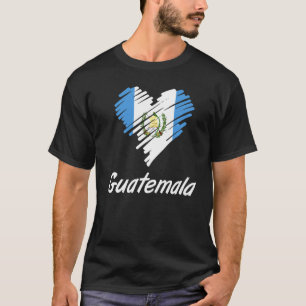 Guatemala Proud Flag Hispanic Guatemalan Love Vint T-Shirt