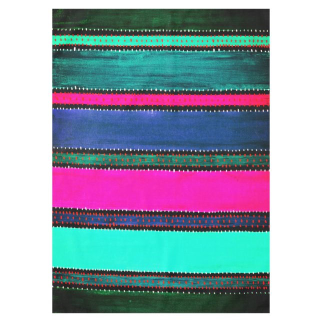 Guatemala Rainbow Tablecloth (Front)