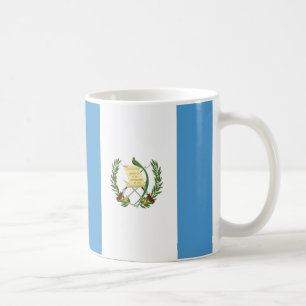  Guatemala República Flag Ceramic Mug