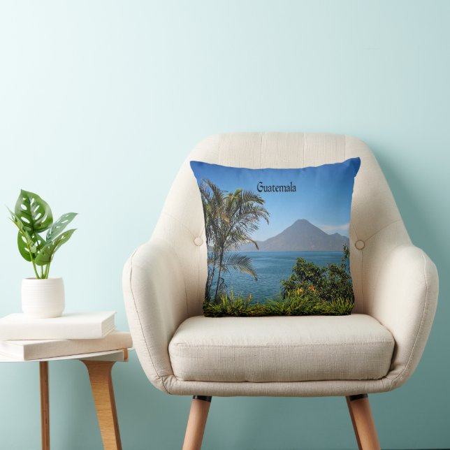 Guatemala, scenic photograph, cushion (Chair)