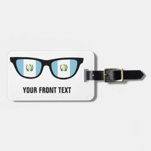 Guatemala Shades custom luggage tag