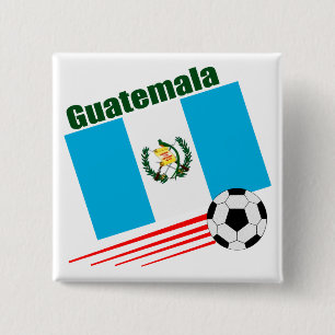 Guatemala Soccer Team 15 Cm Square Badge