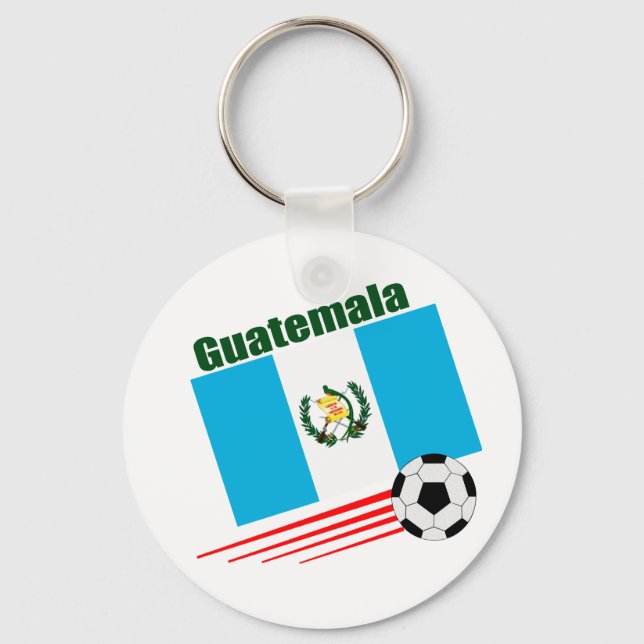 Guatemala Soccer Team Key Ring (Front)