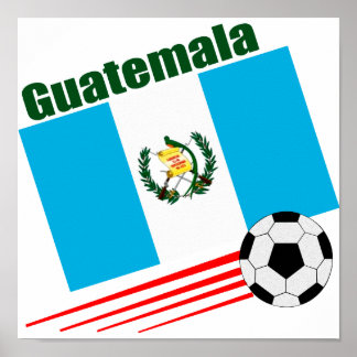 Guatemala Soccer Team Poster
