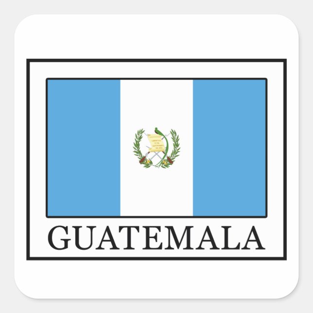 Guatemala Square Sticker (Front)