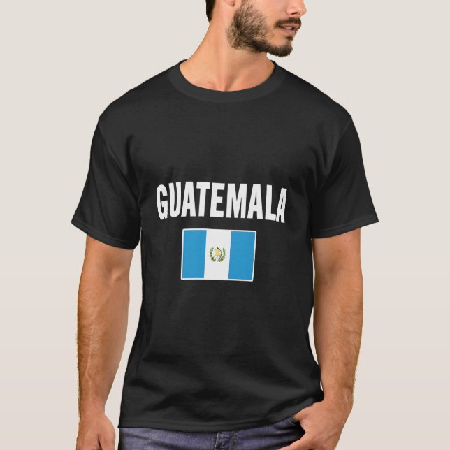Guatemala T-Shirt Guatemalans Tee Flag Souvenir Gi (Front)
