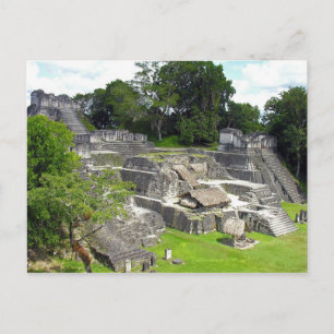Guatemala - The North Acropolis - Temple II Postcard