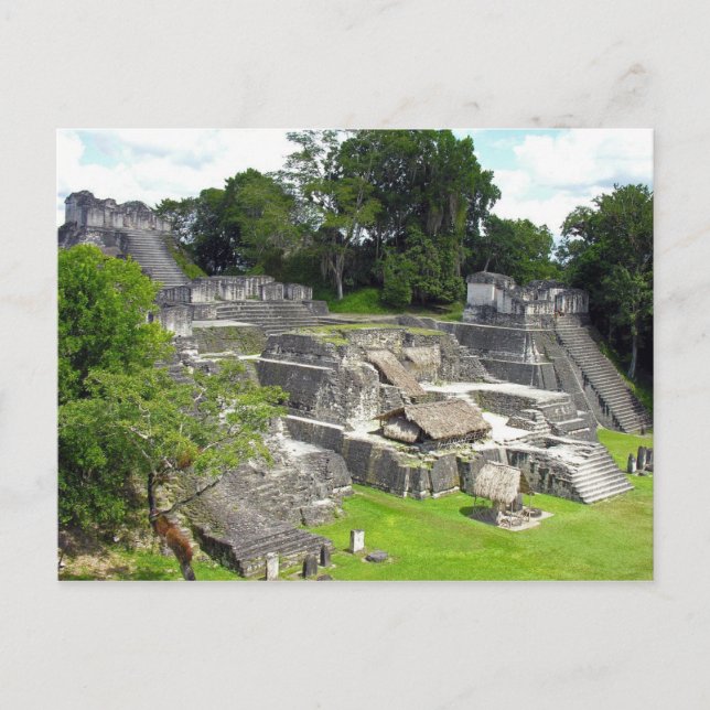 Guatemala - The North Acropolis - Temple II Postcard (Front)