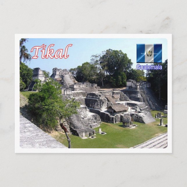 Guatemala - Tikal - Postcard (Front)
