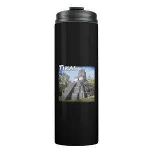 Guatemala Tikal Ruins Temple Thermal Tumbler