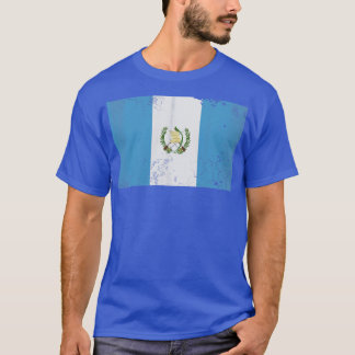 Guatemala Vintage Flag Retro Fade T-Shirt