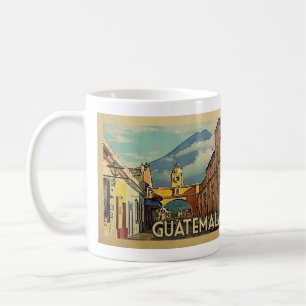 Guatemala Vintage Travel Coffee Mug