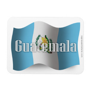 Guatemala Waving Flag Magnet