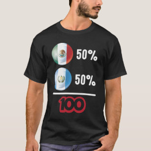 Guatemalan and Mexican Heritage Mexico Proud Roots T-Shirt