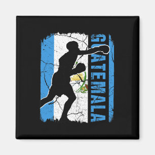 Guatemalan Boxing Team Guatemala Flag Boxing Glove Magnet