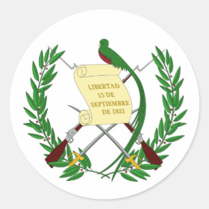 Guatemalan Flag Sticker