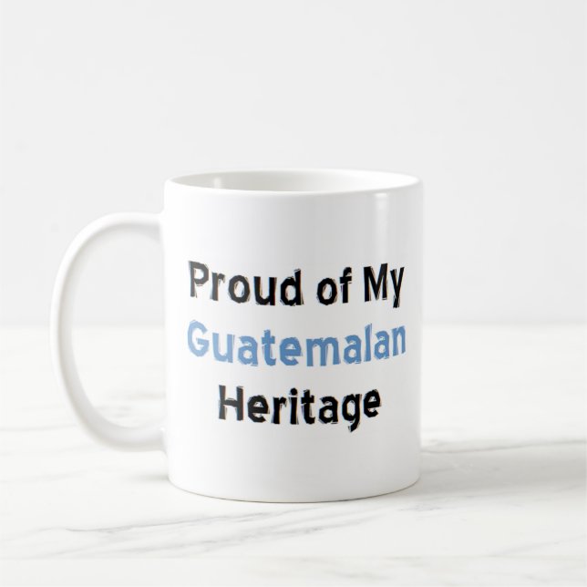 guatemalan heritage coffee mug (Left)