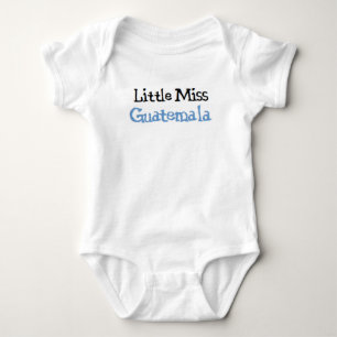 guatemalan little miss baby bodysuit