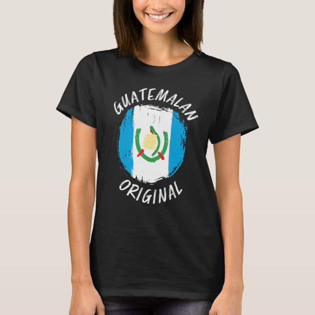 Guatemalan Original Shirt Guatemala Flag Shirt Gua (Front)
