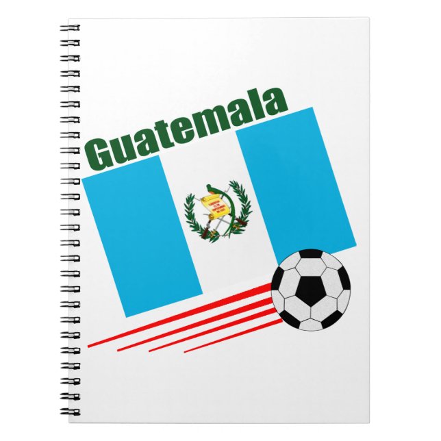 Guatemalan Soccer Team Notebook (Front)