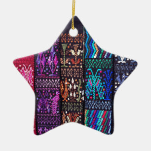 Guatemala's beautiful design ceramic tree decoration