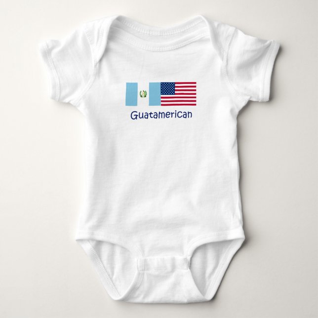 Guatemerican Baby Bodysuit (Front)