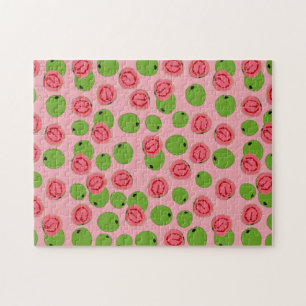 Guava Fruit Pattern  Jigsaw Puzzle