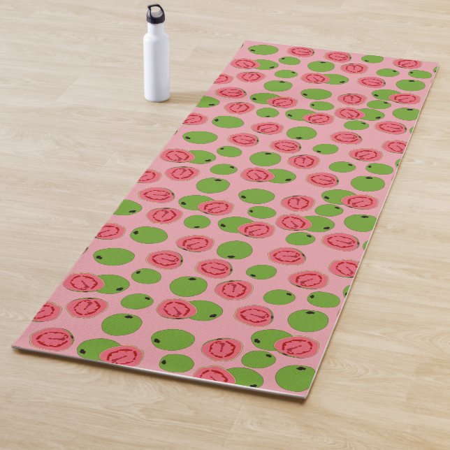 Guava Fruit Pattern  Yoga Mat (In Situ)