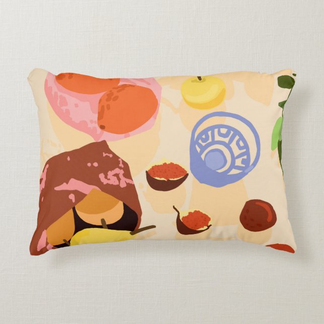 Guava Grove Gala Decorative Cushion (Front)