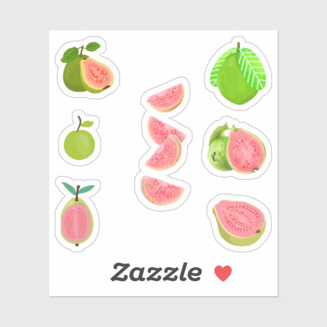 Guava Stickers (Sheet)