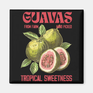 Guavas Retro Commercial Graphic Vintages Guavas Magnet